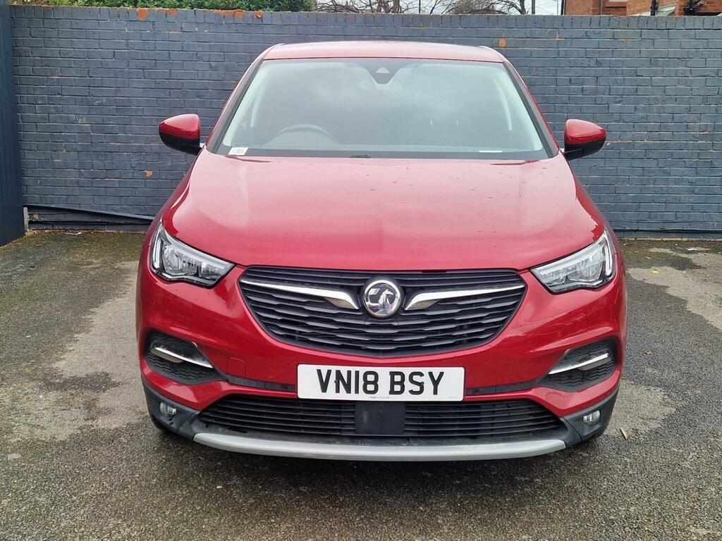 Vauxhall Grandland X 1.2 Turbo Sport Nav Euro 6 Ss VN18BSY Red #3