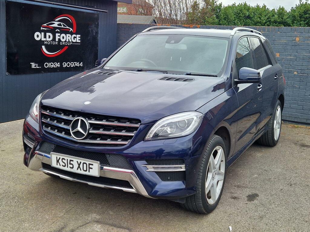 Mercedes-Benz M Class 3.0 Ml350 V6 Bluetec Amg Line G-tronic 4Wd Euro 6 Blue