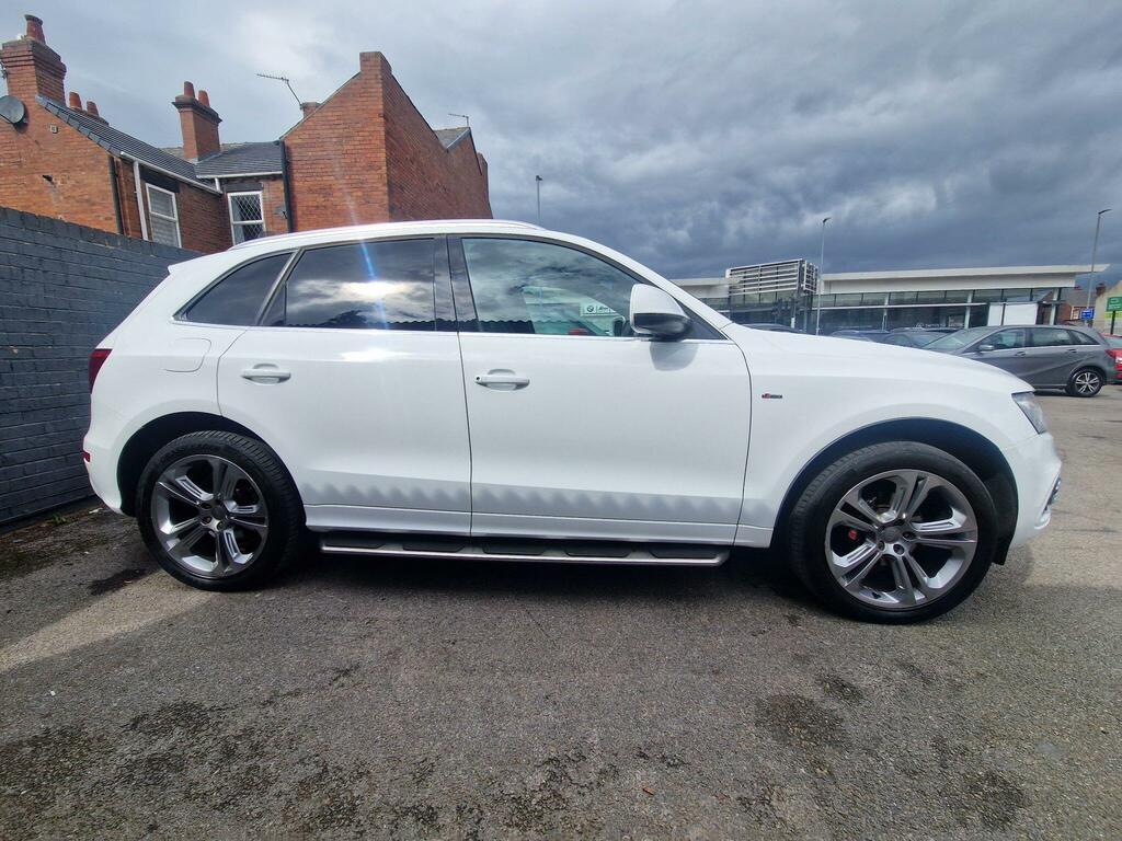 Audi Q5 2.0 Tdi S Line Plus S Tronic Quattro Euro 5 Ss NV14PXR White #6