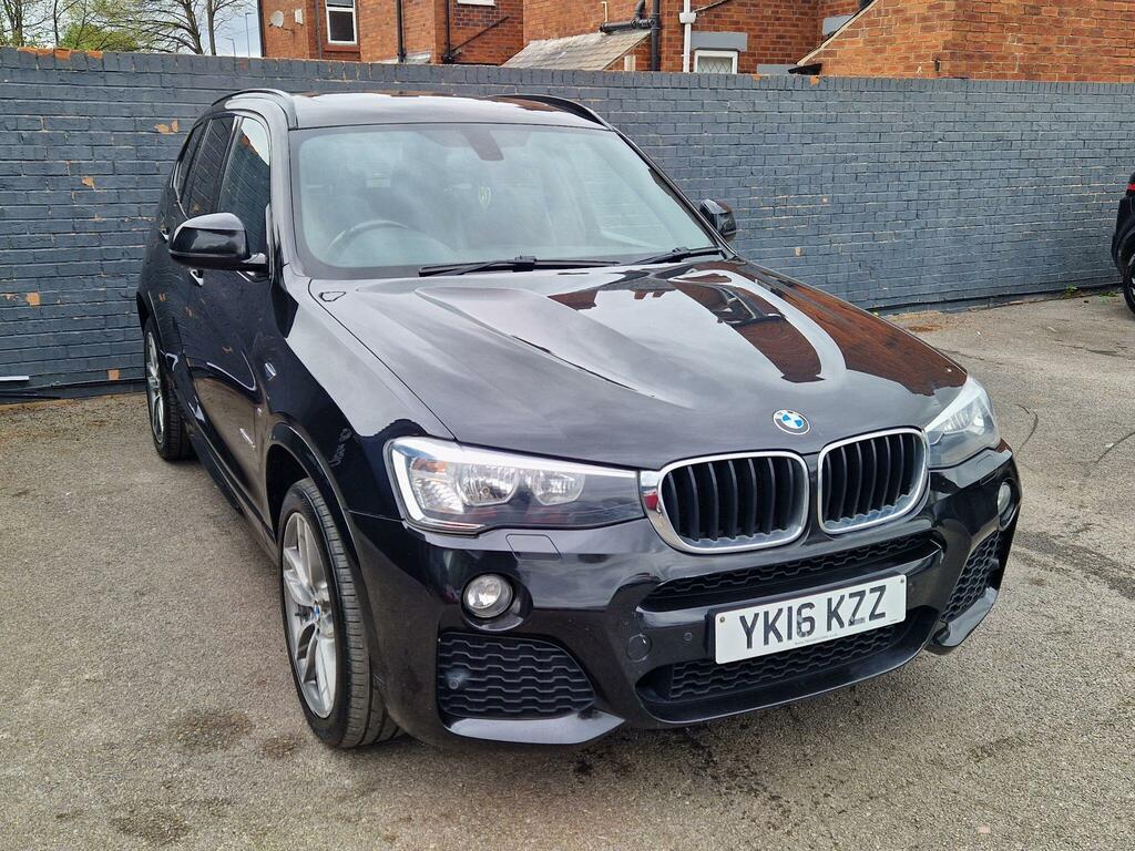 BMW X3 2.0 20D M Sport Xdrive Euro 6 Ss YK16KZZ Black #2