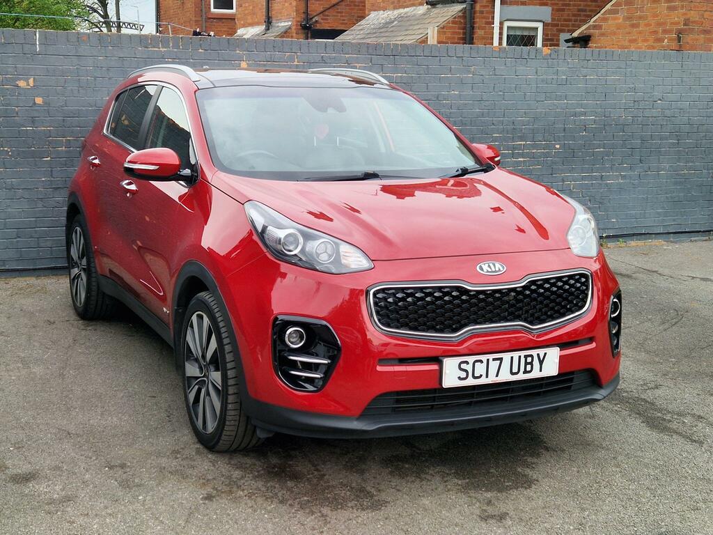 Kia Sportage 2.0 Crdi Kx-3 Awd Euro 6 SC17UBY Red #2