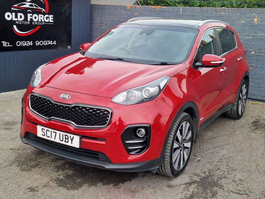 Kia Sportage 2.0 Crdi Kx-3 Awd Euro 6 SC17UBY Red #4