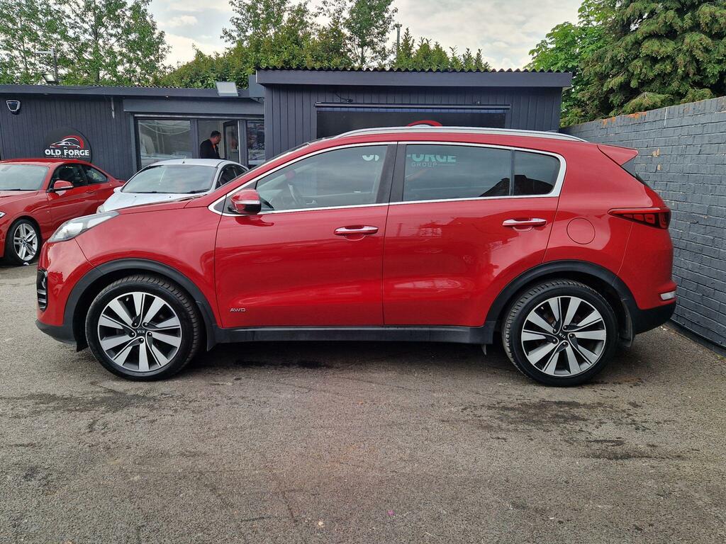 Kia Sportage 2.0 Crdi Kx-3 Awd Euro 6 SC17UBY Red #5