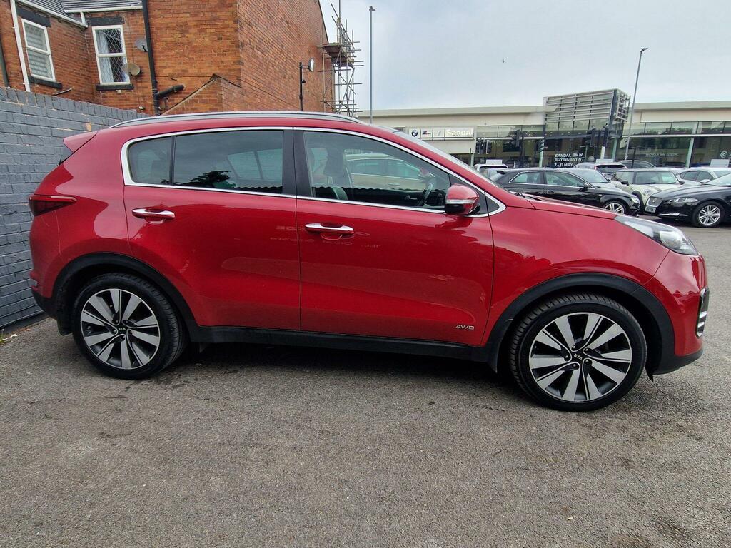 Kia Sportage 2.0 Crdi Kx-3 Awd Euro 6 SC17UBY Red #6