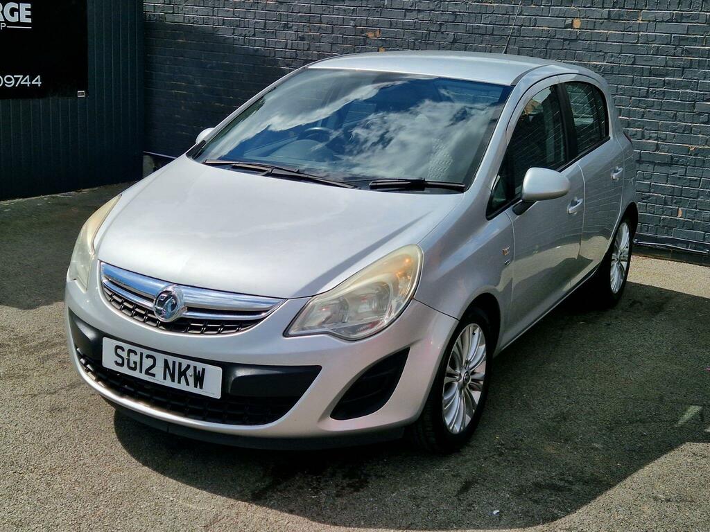 Vauxhall Corsa 1.2I Ecoflex 16V Se Euro 5 Ss SG12NKW Silver #4