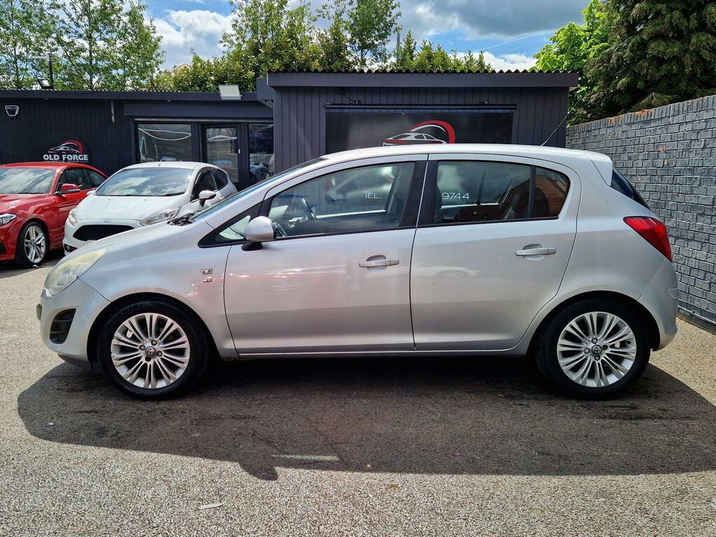 Vauxhall Corsa 1.2I Ecoflex 16V Se Euro 5 Ss SG12NKW Silver #5