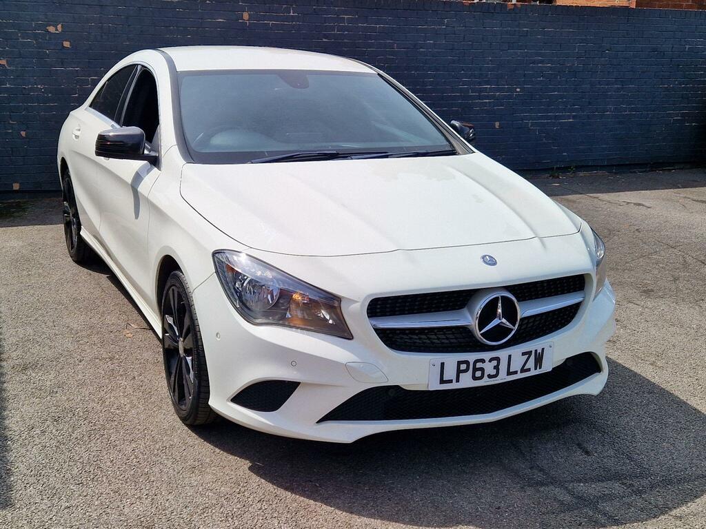 Mercedes-Benz CLA Class 1.8 Cla200 Cdi Sport Coupe 7G-dct Euro 5 Ss White #2