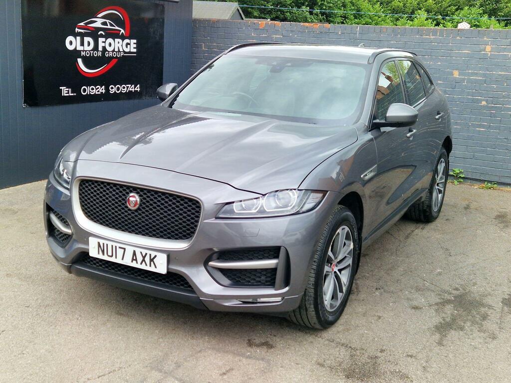 Jaguar F-Pace 2.0 D180 R-sport Awd Euro 6 Ss Grey #4