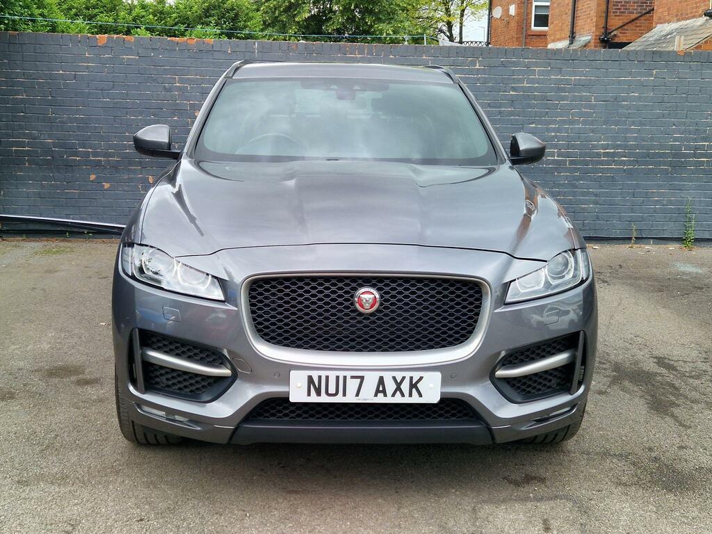 Jaguar F-Pace 2.0 D180 R-sport Awd Euro 6 Ss NU17AXK Grey #3