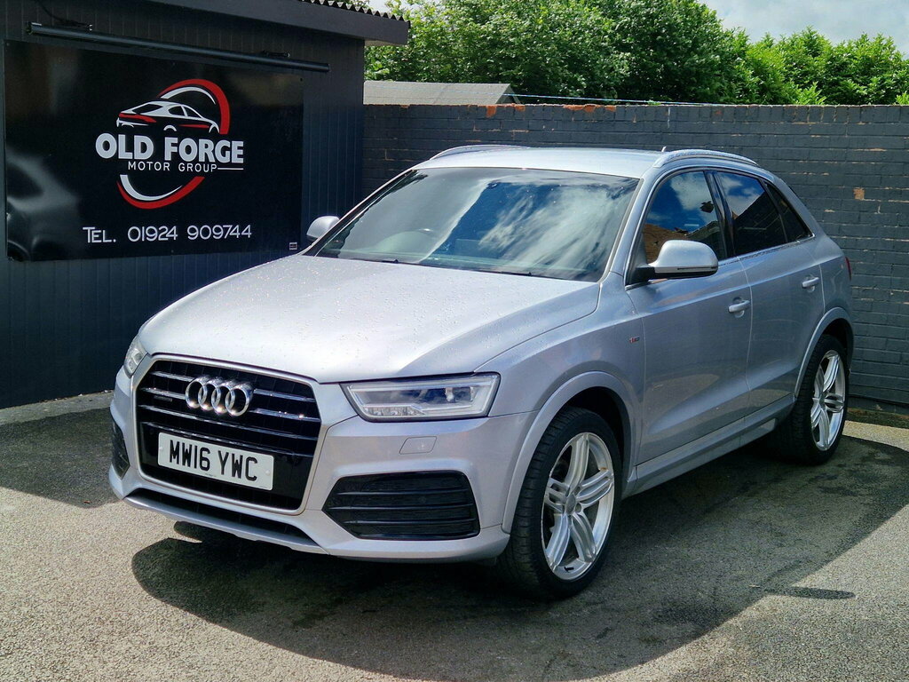 Audi Q3 2.0 Tdi S Line Plus Quattro Euro 6 Ss Silver
