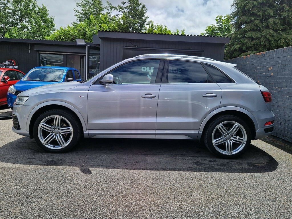 Audi Q3 2.0 Tdi S Line Plus Quattro Euro 6 Ss Silver #5