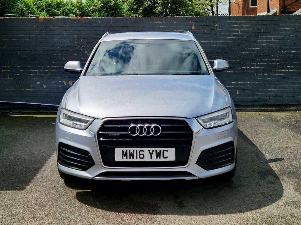 Audi Q3 2.0 Tdi S Line Plus Quattro Euro 6 Ss Silver #3
