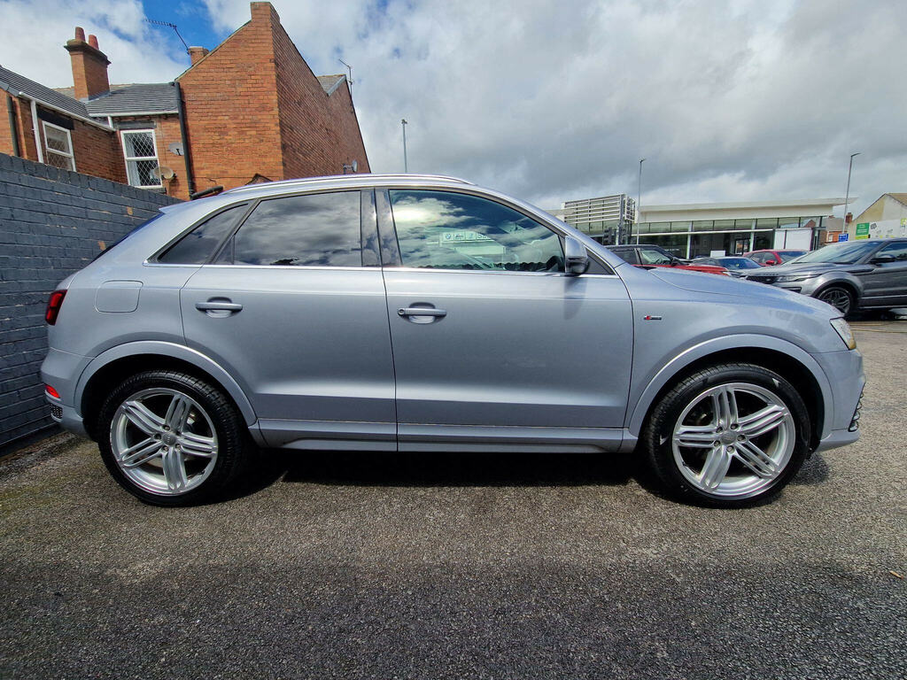 Audi Q3 2.0 Tdi S Line Plus Quattro Euro 6 Ss Silver #6