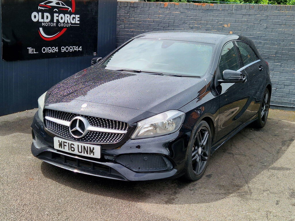 Mercedes-Benz A Class 2.1 A200d Amg Line Euro 6 Ss Black #4