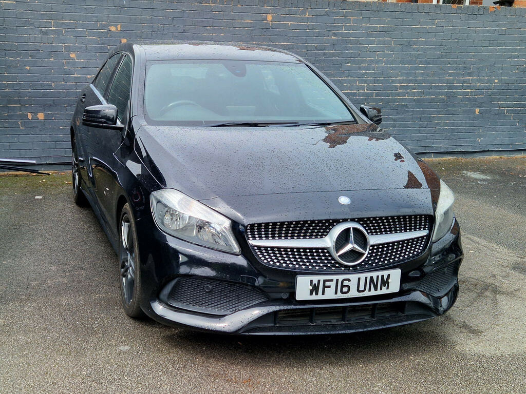 Mercedes-Benz A Class 2.1 A200d Amg Line Euro 6 Ss Black #2