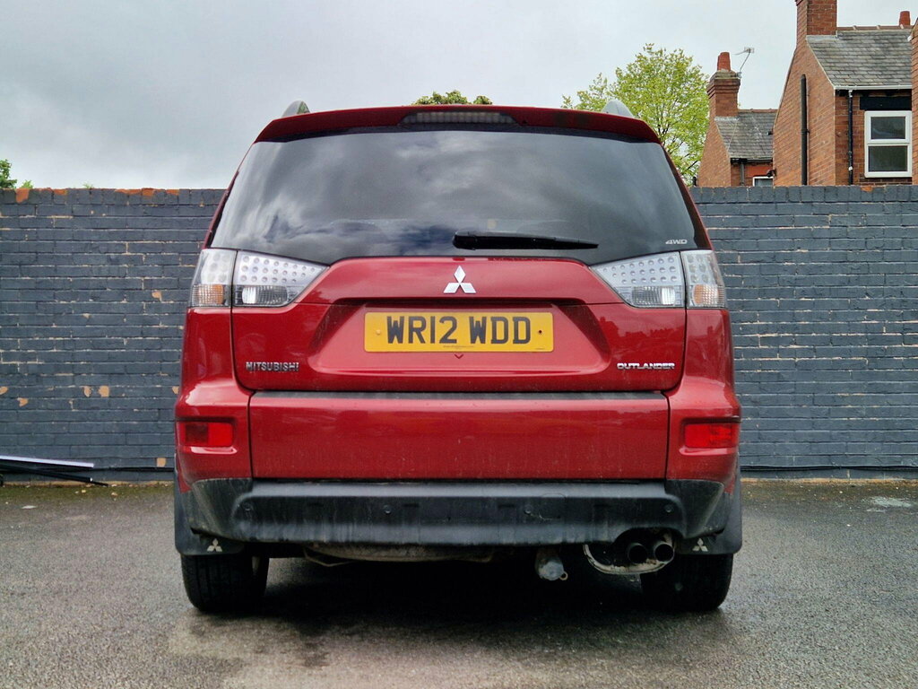 Mitsubishi Outlander Di-d Gx 4 Red #22