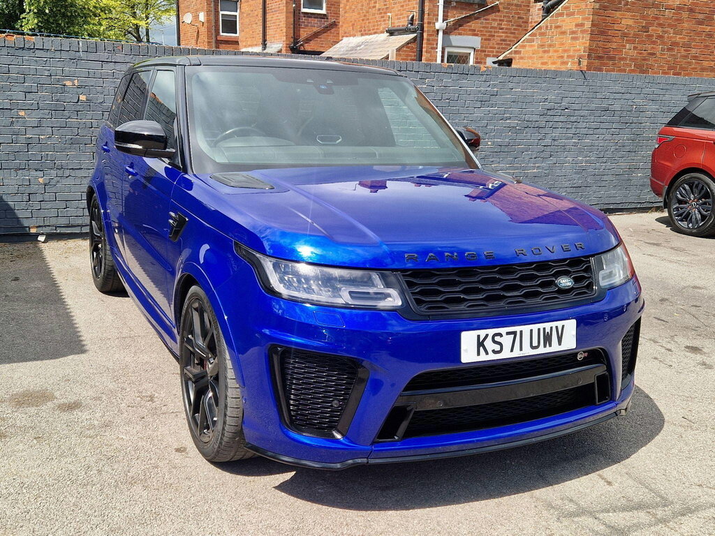 Land Rover Range Rover Sport 5.0 P575 V8 Svr 4Wd Euro 6 Ss Blue #2