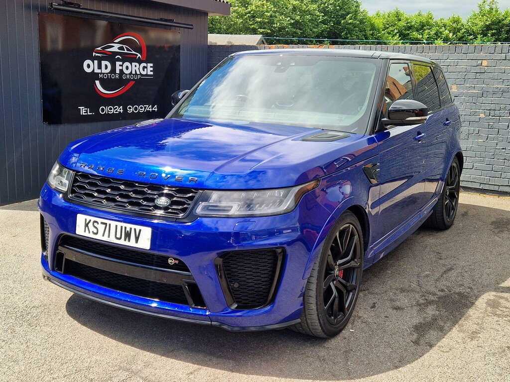 Land Rover Range Rover Sport 5.0 P575 V8 Svr 4Wd Euro 6 Ss Blue #4