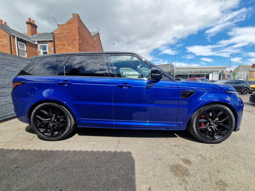 Land Rover Range Rover Sport 5.0 P575 V8 Svr 4Wd Euro 6 Ss Blue #6
