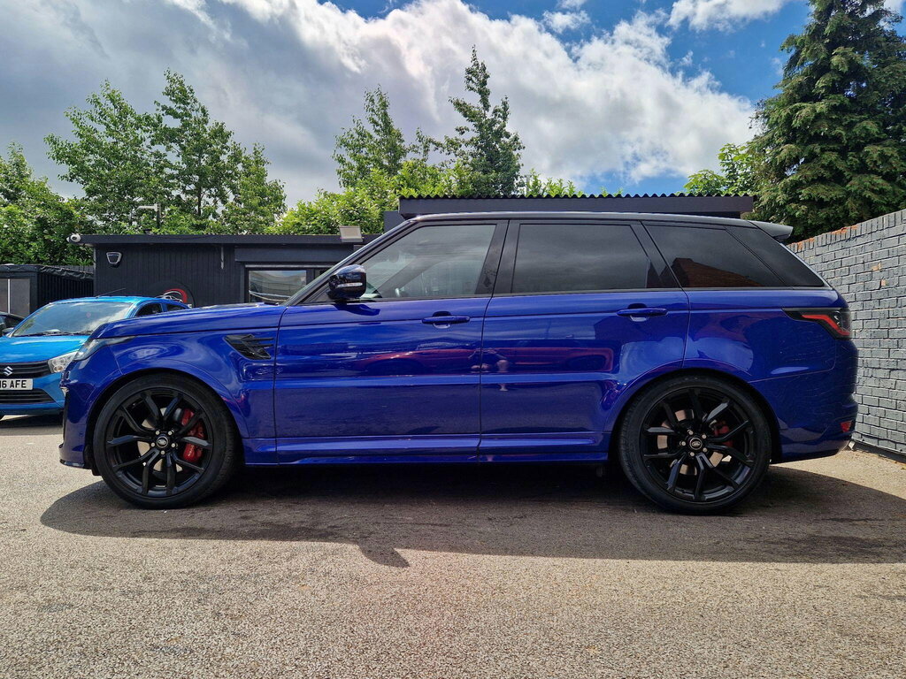 Land Rover Range Rover Sport 5.0 P575 V8 Svr 4Wd Euro 6 Ss Blue #5