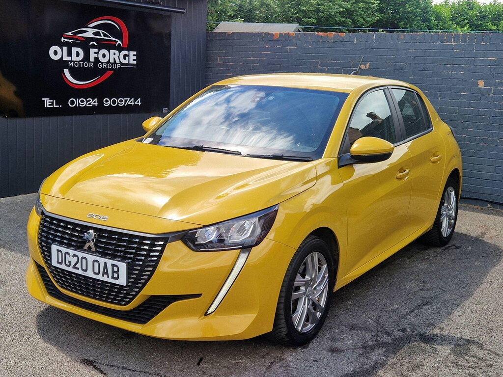 Peugeot 208 1.5 Bluehdi Active Euro 6 Ss Yellow