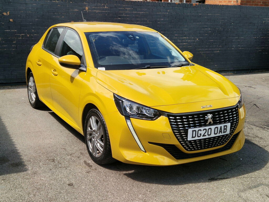 Peugeot 208 1.5 Bluehdi Active Euro 6 Ss Yellow #2