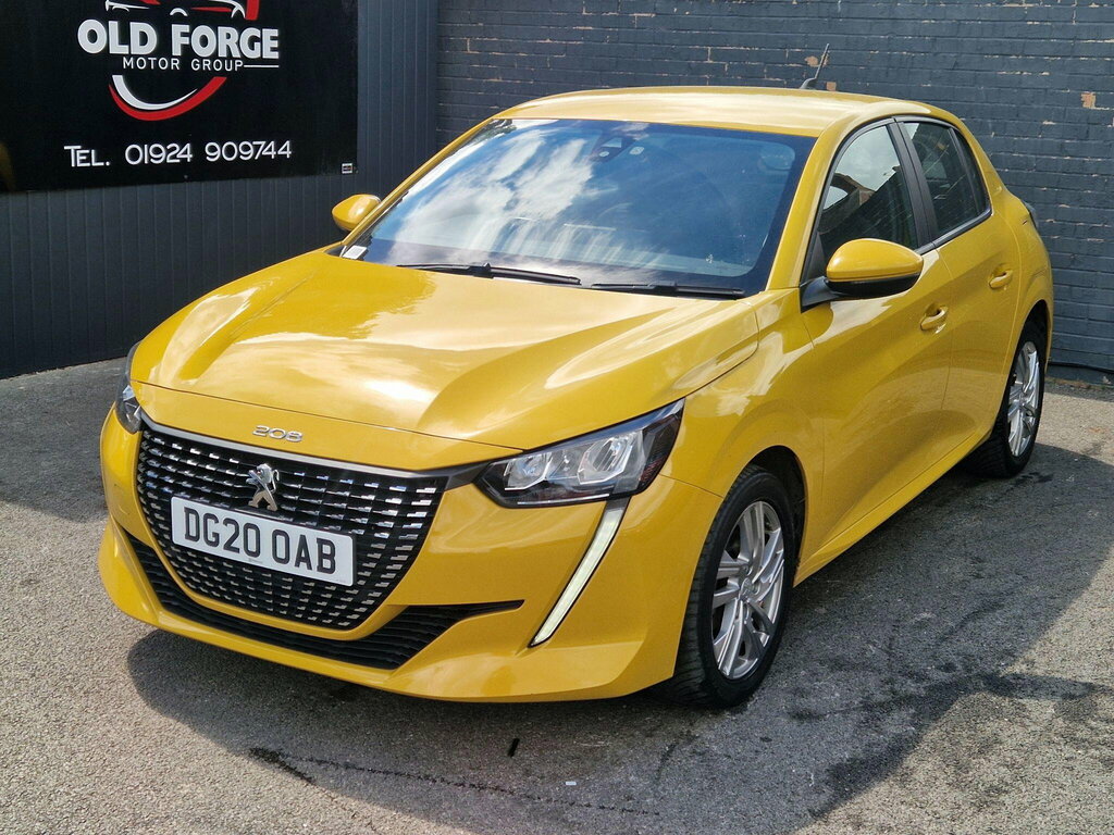 Peugeot 208 1.5 Bluehdi Active Euro 6 Ss Yellow #4