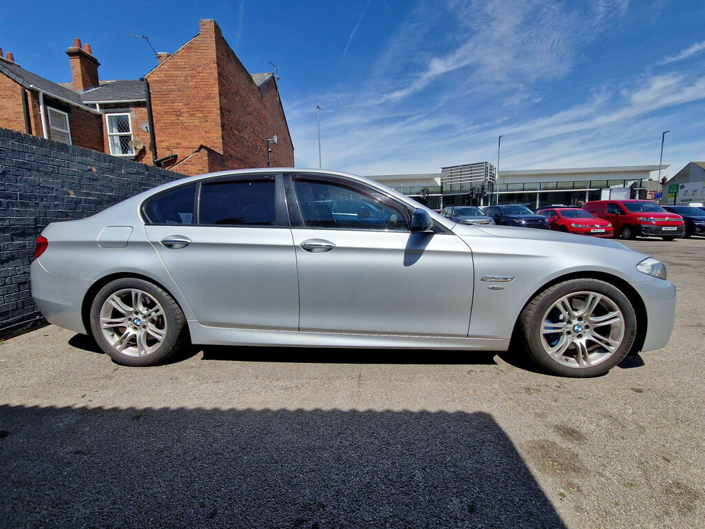 BMW 5 Series 3.0 525D M Sport Steptronic Euro 5 Silver #6