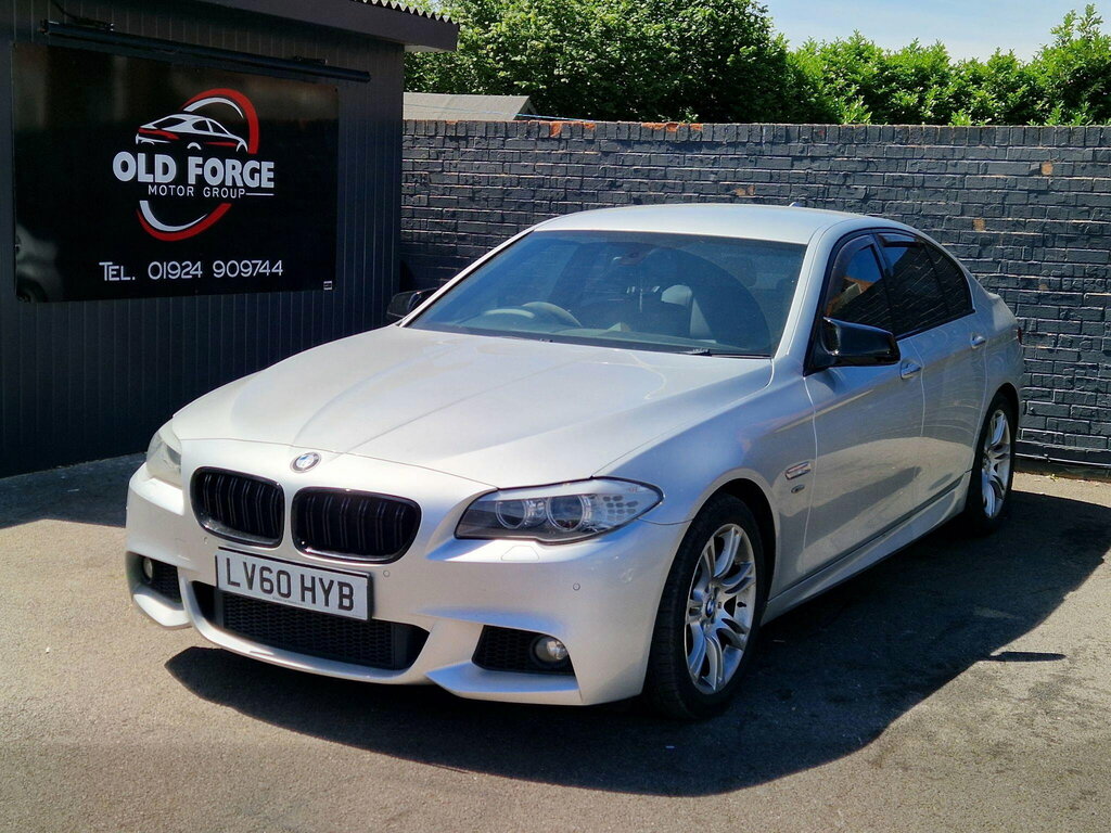 BMW 5 Series 3.0 525D M Sport Steptronic Euro 5 Silver