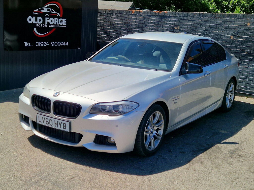 BMW 5 Series 3.0 525D M Sport Steptronic Euro 5 Silver #4