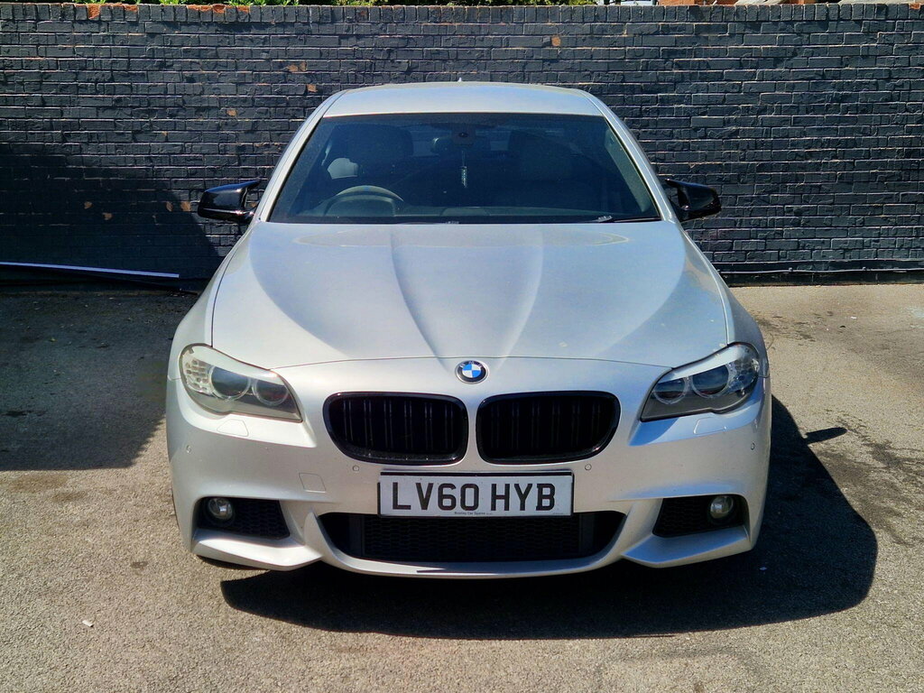 BMW 5 Series 3.0 525D M Sport Steptronic Euro 5 Silver #3