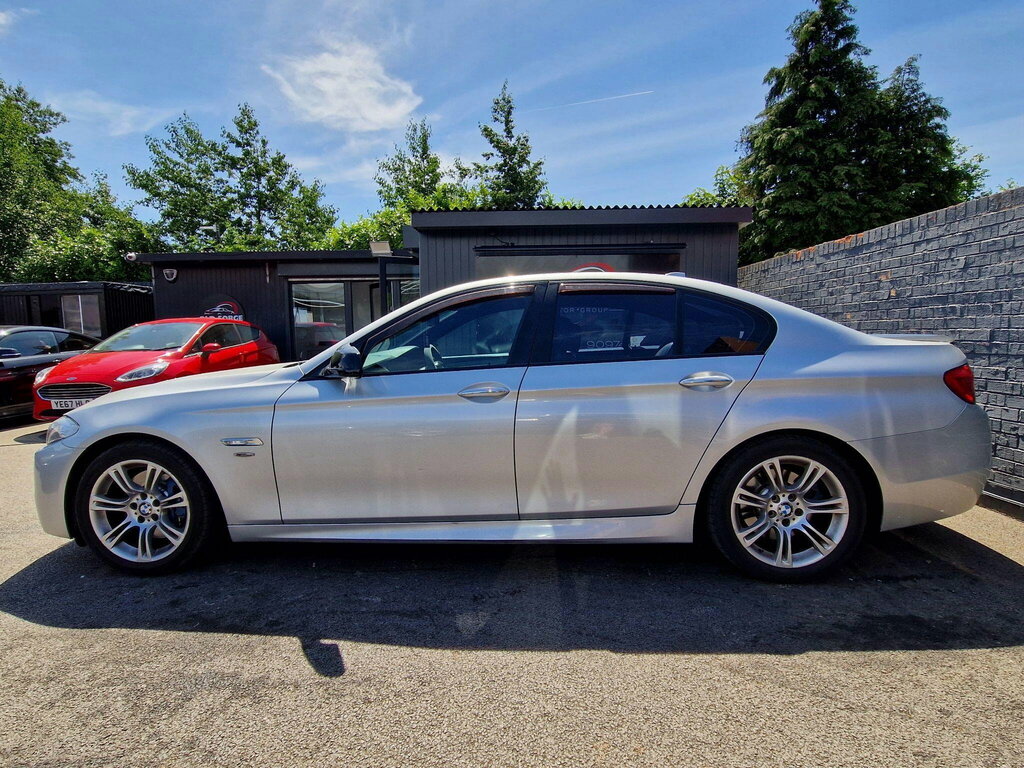 BMW 5 Series 3.0 525D M Sport Steptronic Euro 5 Silver #5