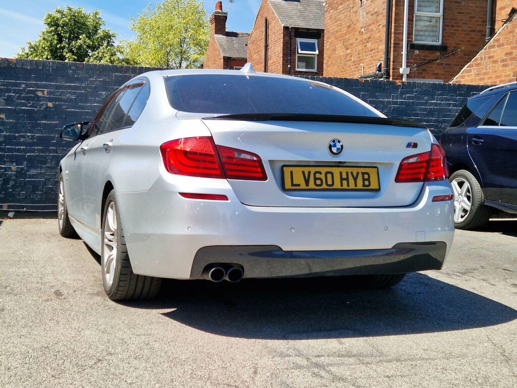 BMW 5 Series Saloon Grey #21