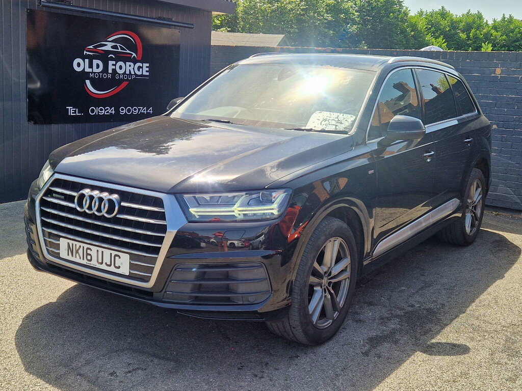 Audi Q7 3.0 Tdi V6 S Line Tiptronic Quattro Euro 6 Ss 5 Black