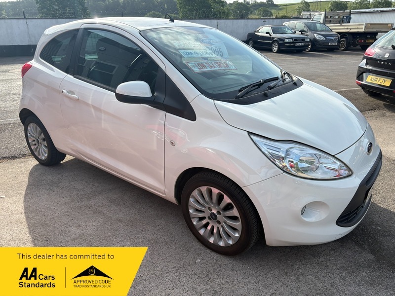Ford KA Zetec White