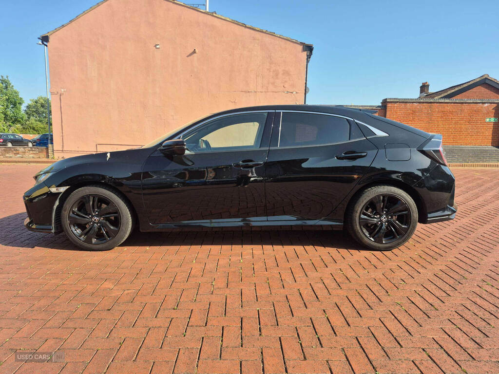 Honda Civic 1.6 I-dtec Sr AO18KWK Black #4