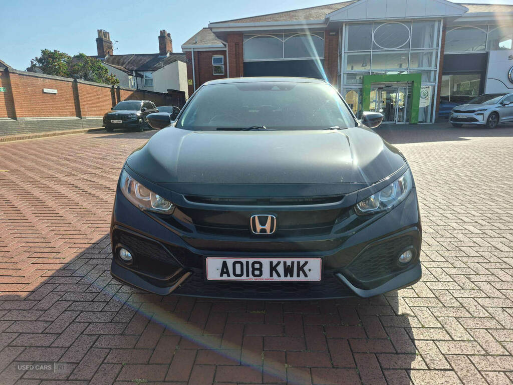 Honda Civic 1.6 I-dtec Sr AO18KWK Black #2