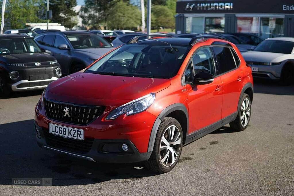 Peugeot 2008 1.2 Puretech 130 Gt Line LC68KZR Red #2