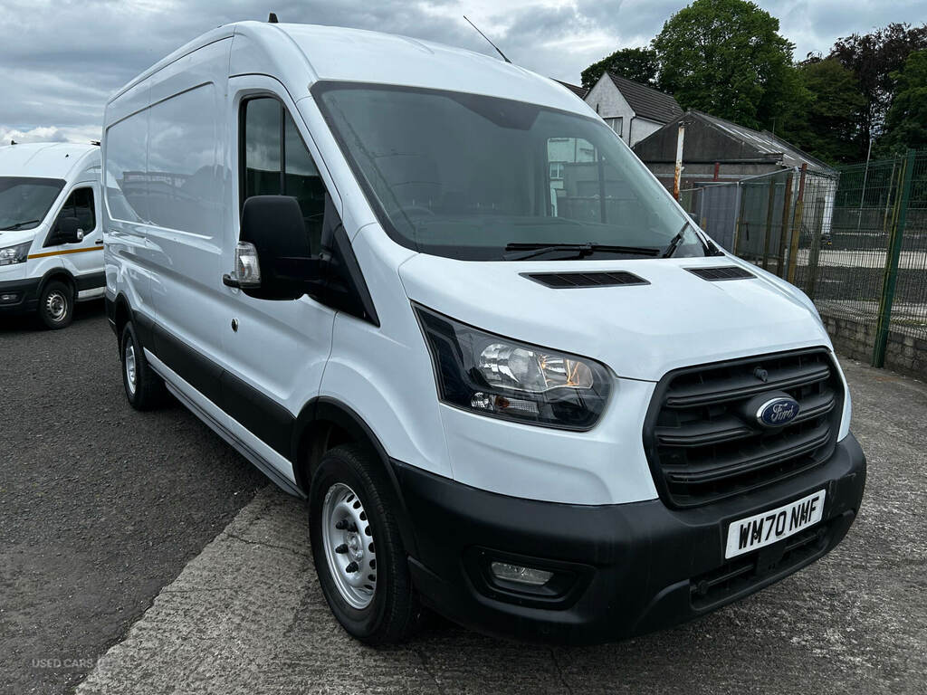 Ford Transit Custom 2.0 Ecoblue 130Ps H2 Leader Van White