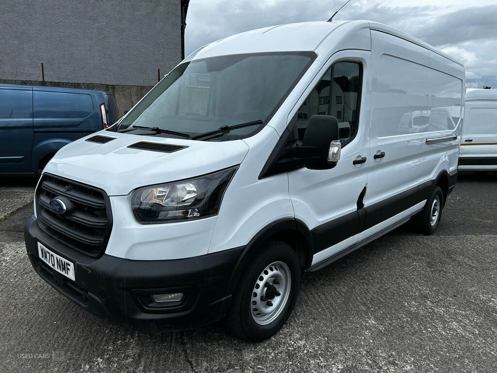 Ford Transit Custom 2.0 Ecoblue 130Ps H2 Leader Van White #2
