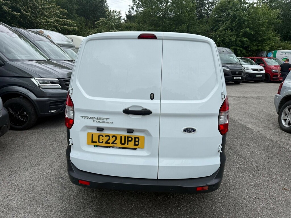 Ford Transit Courier Mpv White #5