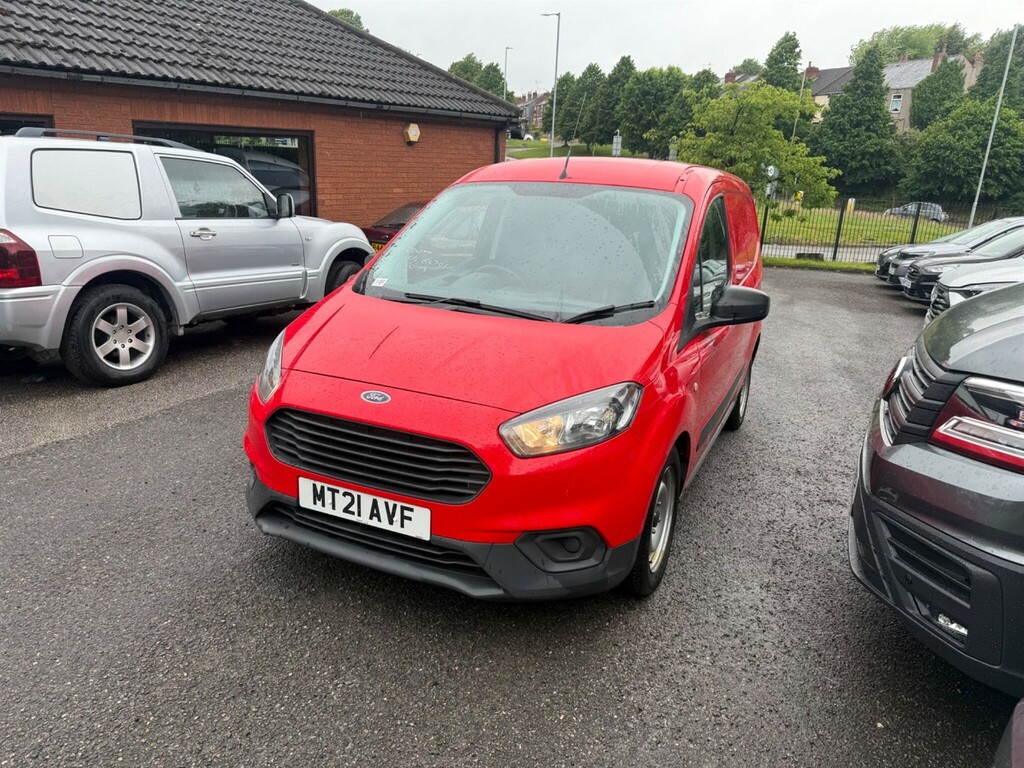 Ford Transit Courier Mpv Red #5