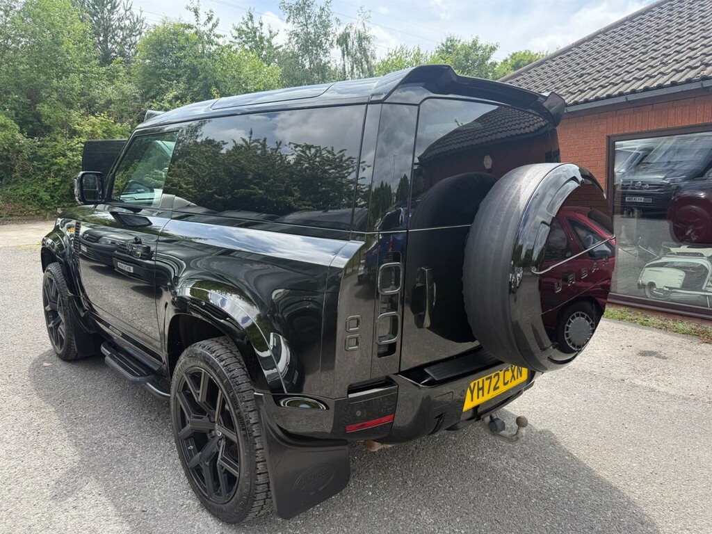 Land Rover Defender 90 Suv Black #4