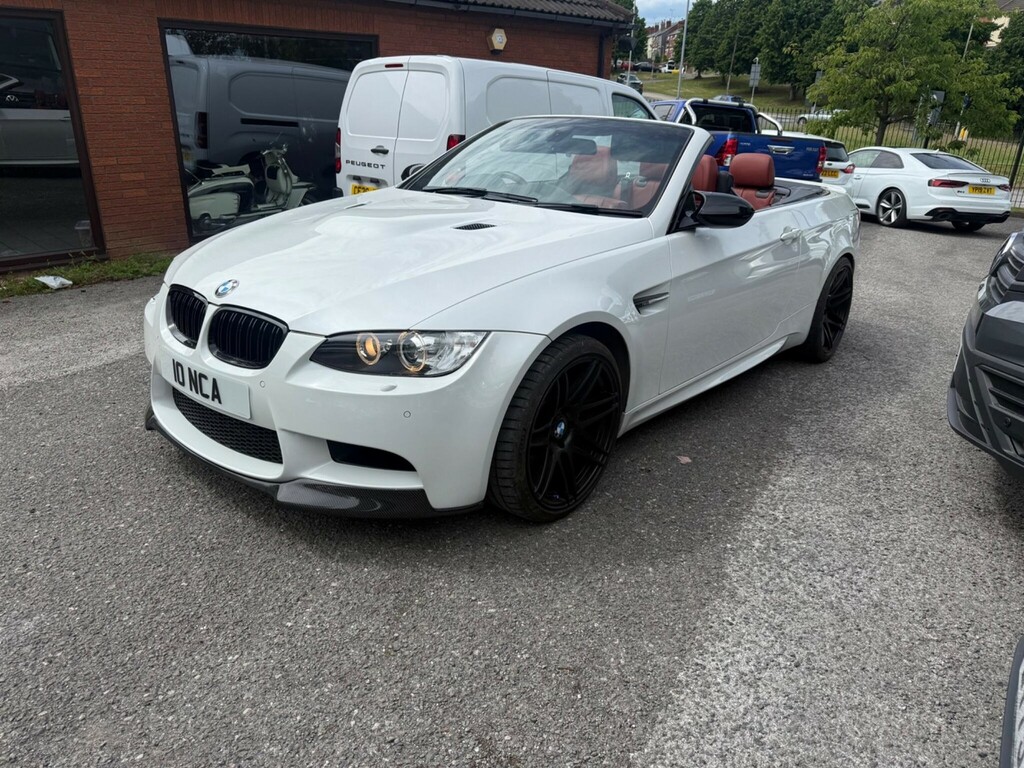 BMW M3 Convertible White #3