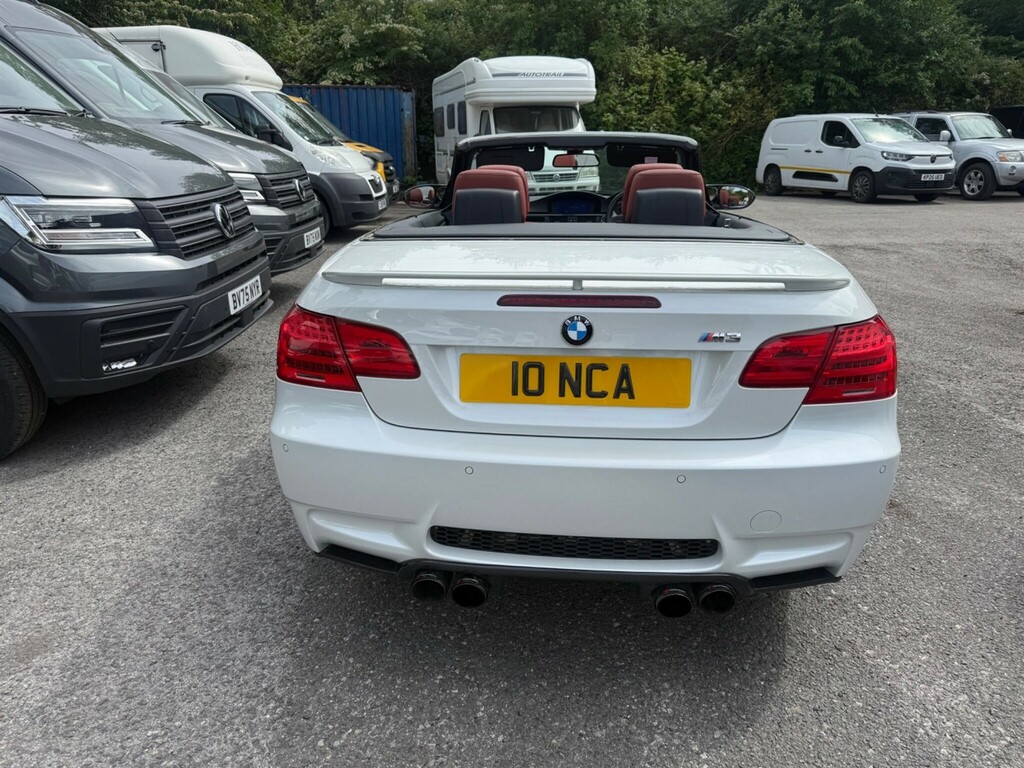 BMW M3 Convertible White #5