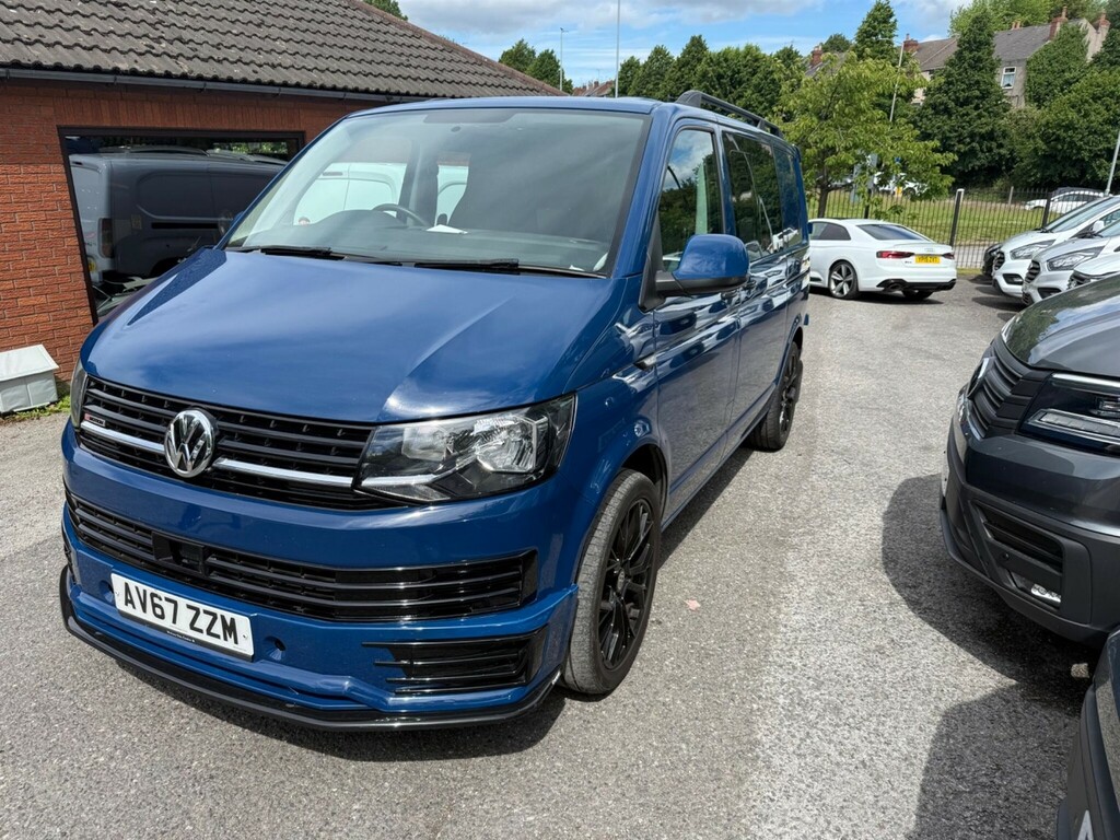 Volkswagen Transporter Mpv Blue #4