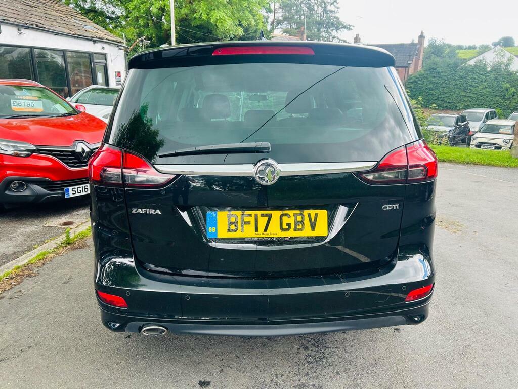 Vauxhall Zafira Tourer 2.0 Cdti Sri Nav Euro 6 S S BF17GBV Black #6