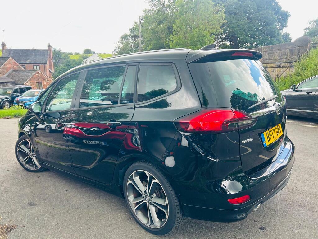 Vauxhall Zafira Tourer 2.0 Cdti Sri Nav Euro 6 S S BF17GBV Black #5
