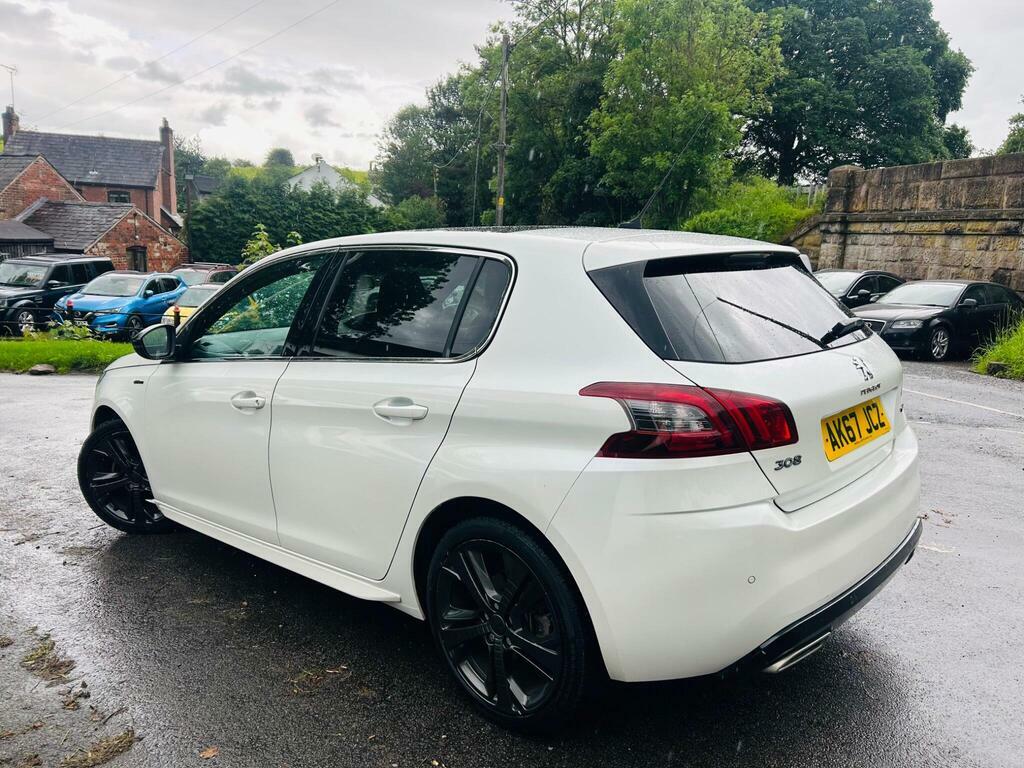 Peugeot 308 1.6 Bluehdi Gt Line Euro 6 S S White #3