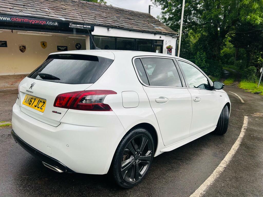 Peugeot 308 1.6 Bluehdi Gt Line Euro 6 S S White #6